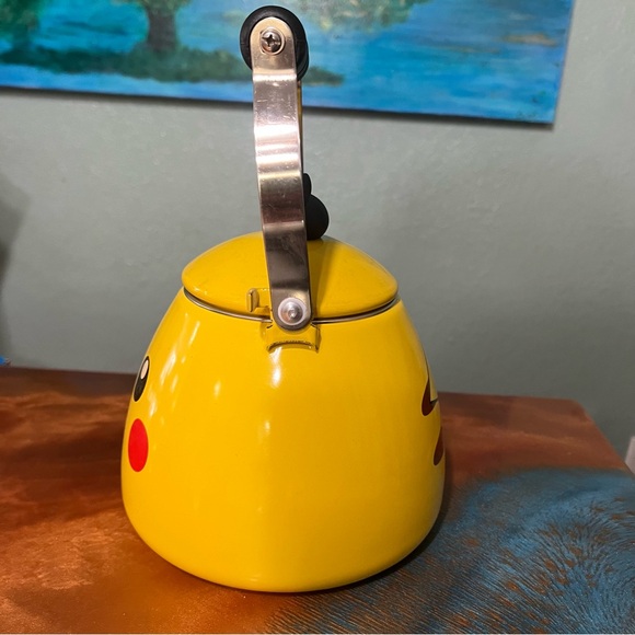 Pokémon Center Pikachu Tea Kettle Yellow Pikachu Teapot Japan with box - Picture 4 of 16